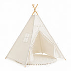 Tepori - Kinder Tipi Spielzelt Faltbar Indoor