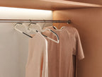 Slimfit - Kleiderbügel Platzsparend Rutschfest Drehbar - Orange
