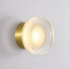 Glowdisc - Dimmbare Runde LED Deckenleuchte - Gold