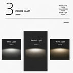Linova - Minimalistische Längliche LED Wandleuchte Holzoptik - Weiß (5000K)
