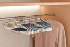 Slimfit - Kleiderbügel Platzsparend Rutschfest Drehbar - Blau