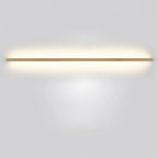 Linova - Minimalistische Längliche LED Wandleuchte Holzoptik - Weiß (5000K)