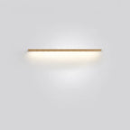 Linova - Minimalistische Längliche LED Wandleuchte Holzoptik - Weiß (5000K)