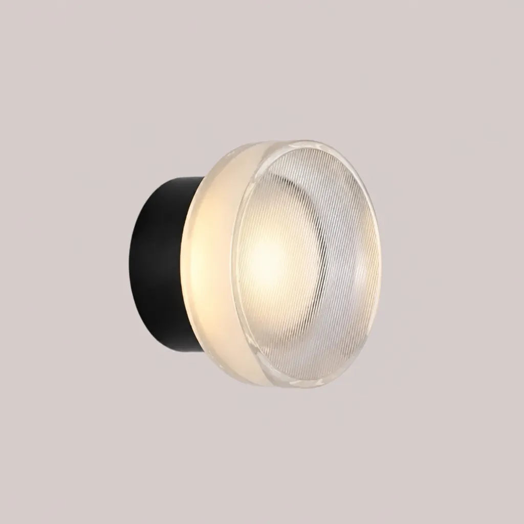 Glowdisc - Dimmbare Runde LED Deckenleuchte - Schwarz