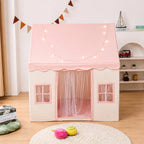 Playori - Kinderspielzelt Faltbar Indoor Spielhaus - Rosa