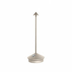 Filaré - Schlanke Kabellose Dimmbare LED Tischlampe - Grau