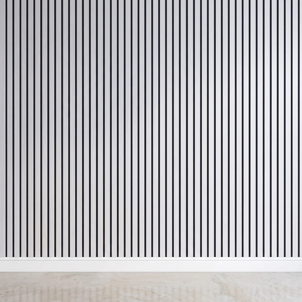 WallVibe - Selbstklebende Wandverkleidung In Lamellenoptik
