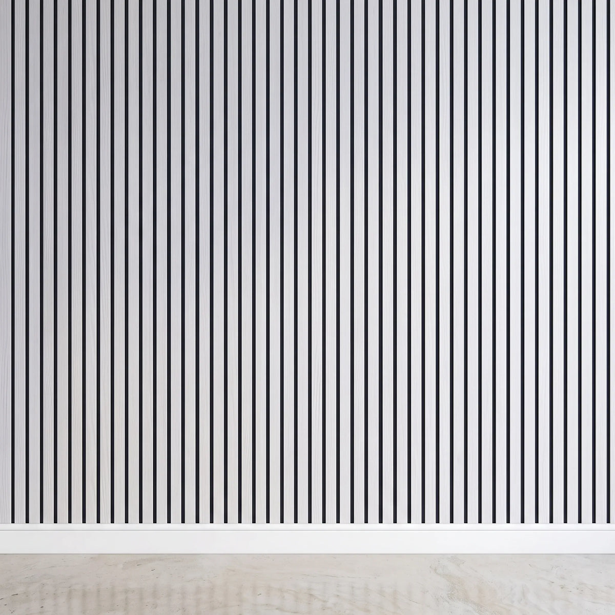 WallVibe - Selbstklebende Wandverkleidung In Lamellenoptik