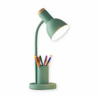 Lumivex - Schreibtischlampe Mit Stiftehalter Schwenkbar - Grün