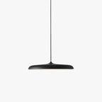 Discara - Flache LED Pendelleuchte Esstisch Skandinavisch - Schwarz