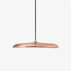 Discara - Flache LED Pendelleuchte Esstisch Skandinavisch - Roségold
