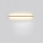 Linova - Minimalistische Längliche LED Wandleuchte Holzoptik - Weiß (5000K)
