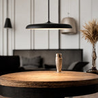 Discara - Flache LED Pendelleuchte Esstisch Skandinavisch - Weiß