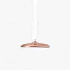 Discara - Flache LED Pendelleuchte Esstisch Skandinavisch - Roségold